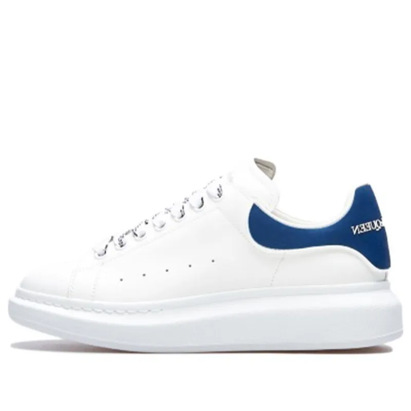 Alexander McQueen Oversized Sneaker 'White Blue' 625156WHXMT9086 sold by KicksCrew