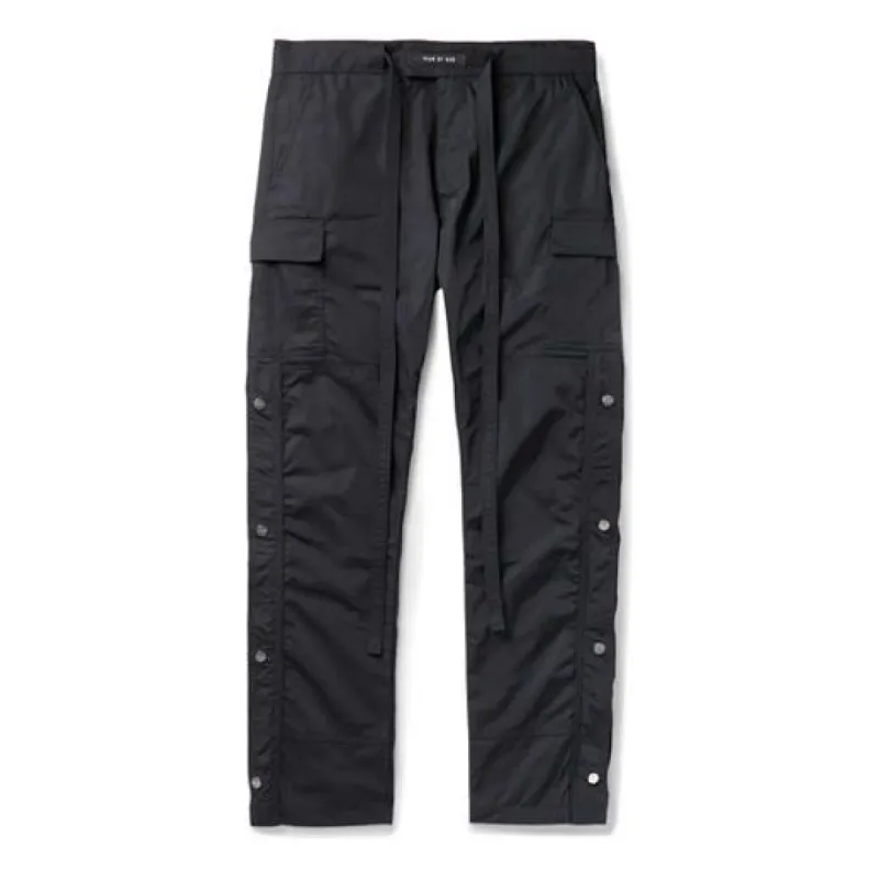 Fear of God Belted Nylon Cargo Pants 'Black' FOG-FW19-41 made by Fear of God