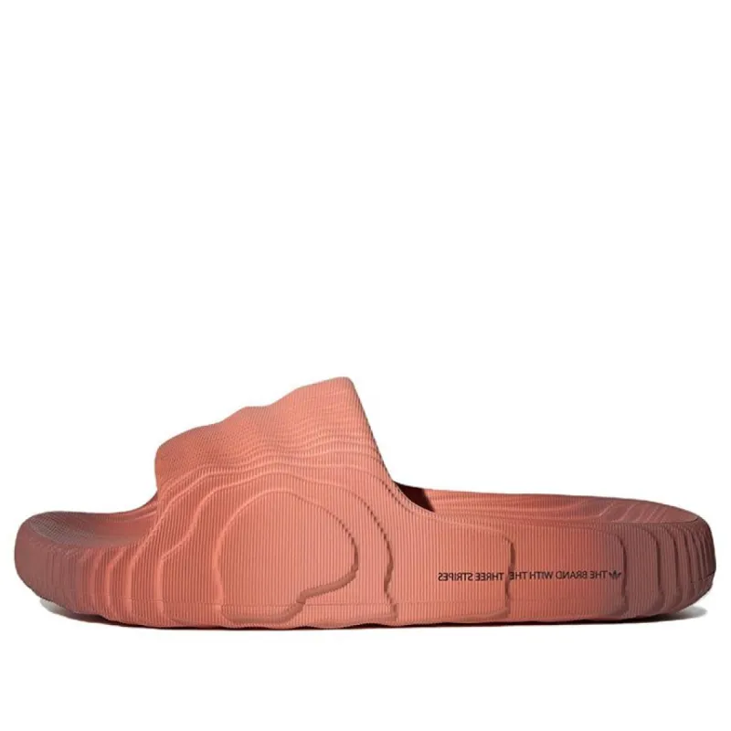 Adidas Originals Adilette 22 Slides 'Wonder Clay Wild Sepia Core Black' IG7492 sold by KicksCrew