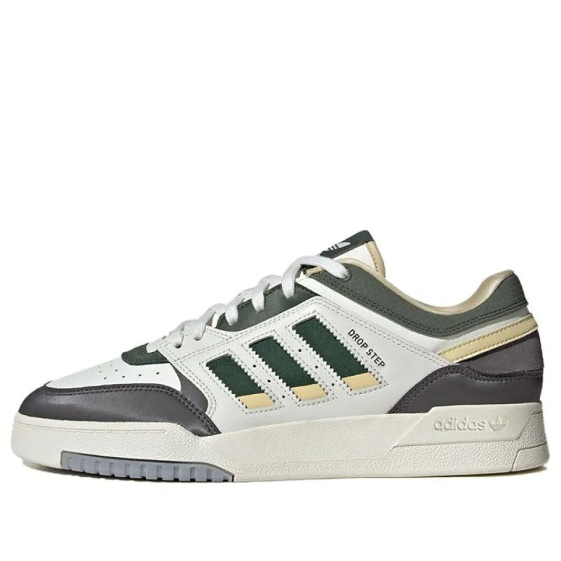 Adidas Originals Drop Step Low 'White Green Black' IG6065 sold by KicksCrew