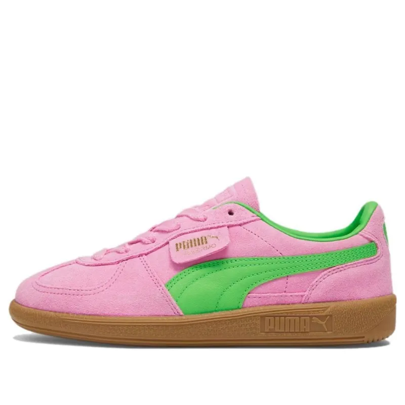 (WMNS) Puma Palermo 'Pink Delight Green' 397858-01 sold by KicksCrew