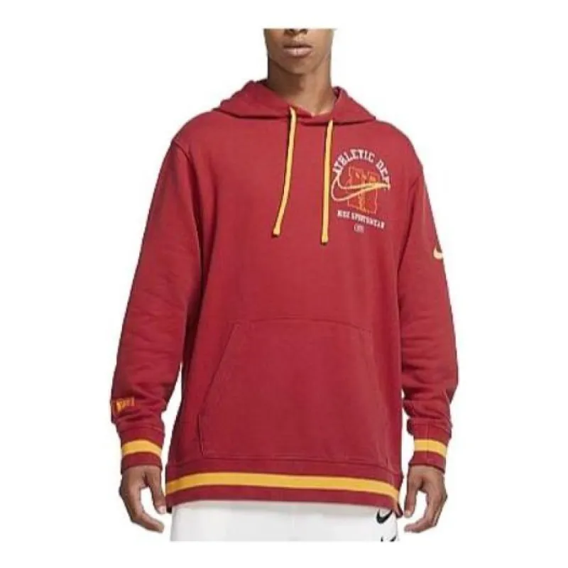 Nike Sportswear Club Fleece Pullover Hoodie 'Gym Red' DC3546-687 sold by KicksCrew