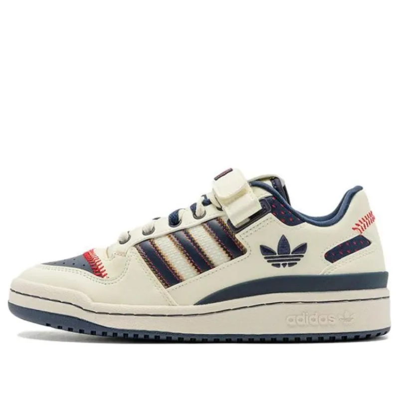 Adidas Originals Forum Low Shoes 'Chalk White Navy' IE7309 sold by KicksCrew