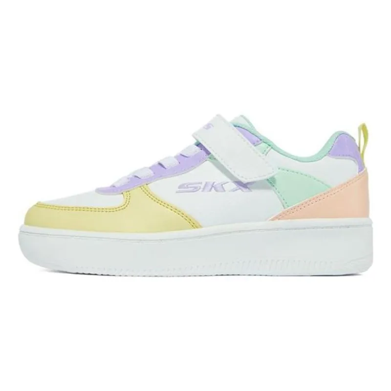 (GS) Skechers Sport Court 92 'White Multi' 310156L-WMLT sold by KicksCrew