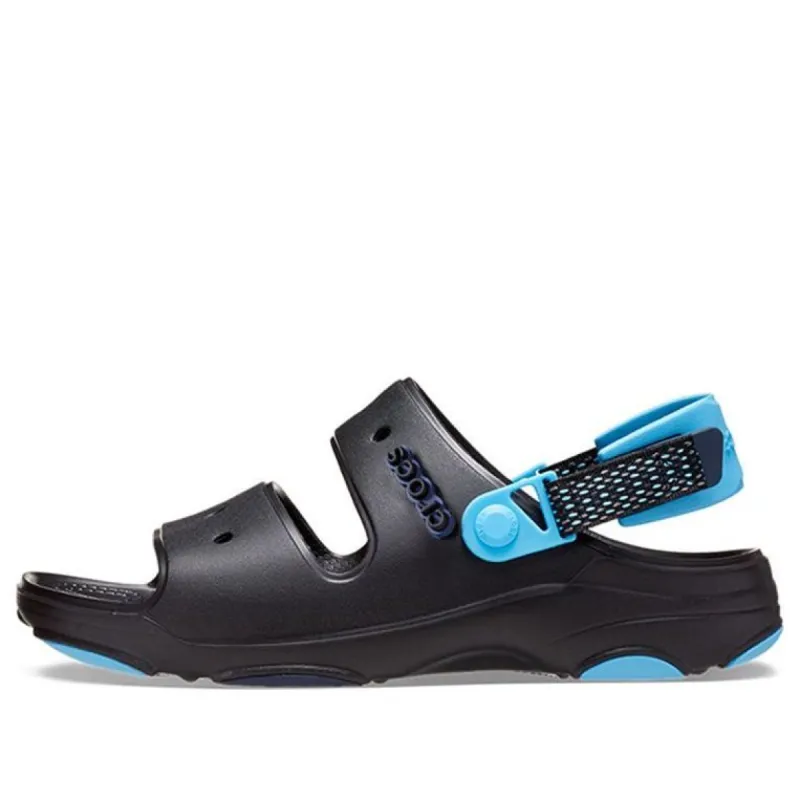 Crocs Classic All-Terrain Sandal 'Black Light Blue' 207711-0ZQ sold by KicksCrew