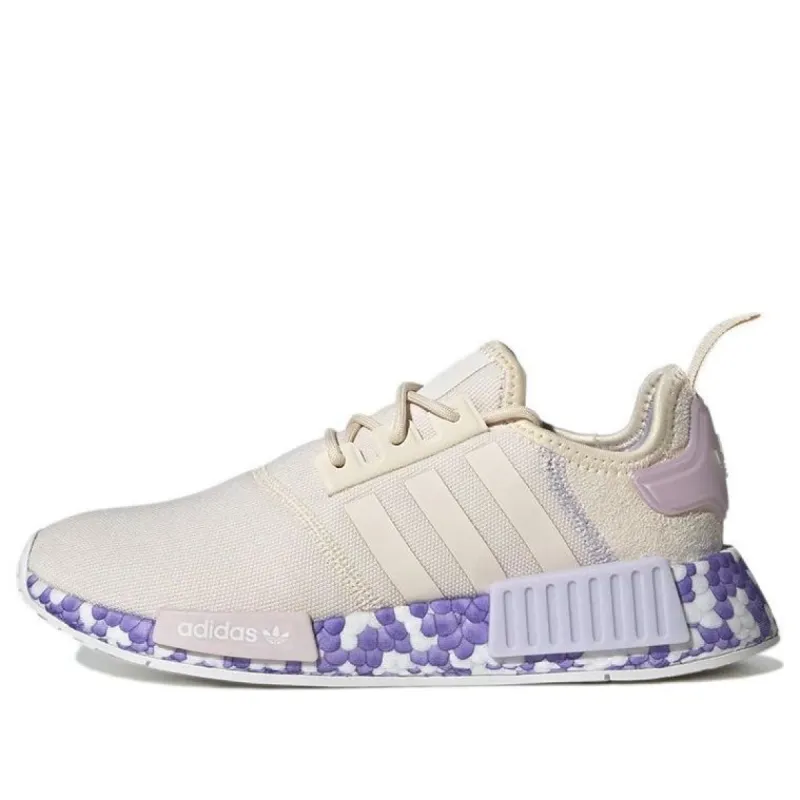 (WMNS) adidas NMD_R1 'Color Splash - Wonder White Purple Tint' GW5694 sold by KicksCrew