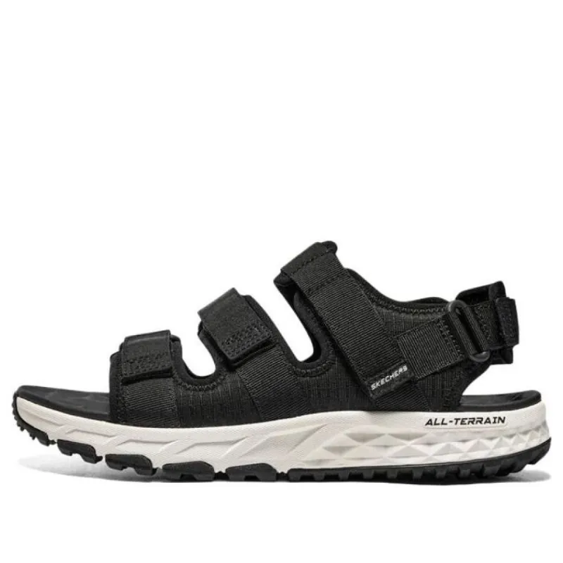Skechers Escape Plan Trail Sandal 'Black White' 237586-BKW sold by KicksCrew