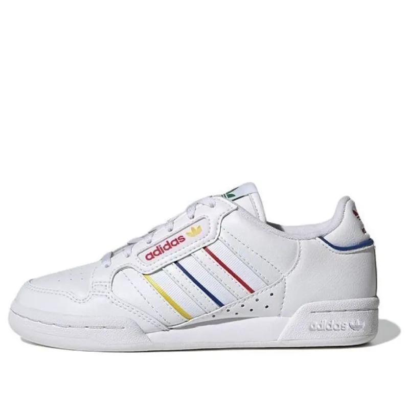 (GS) Adidas Originals Continental 80 Stripes Shoes 'White' GX9739 sold by KicksCrew