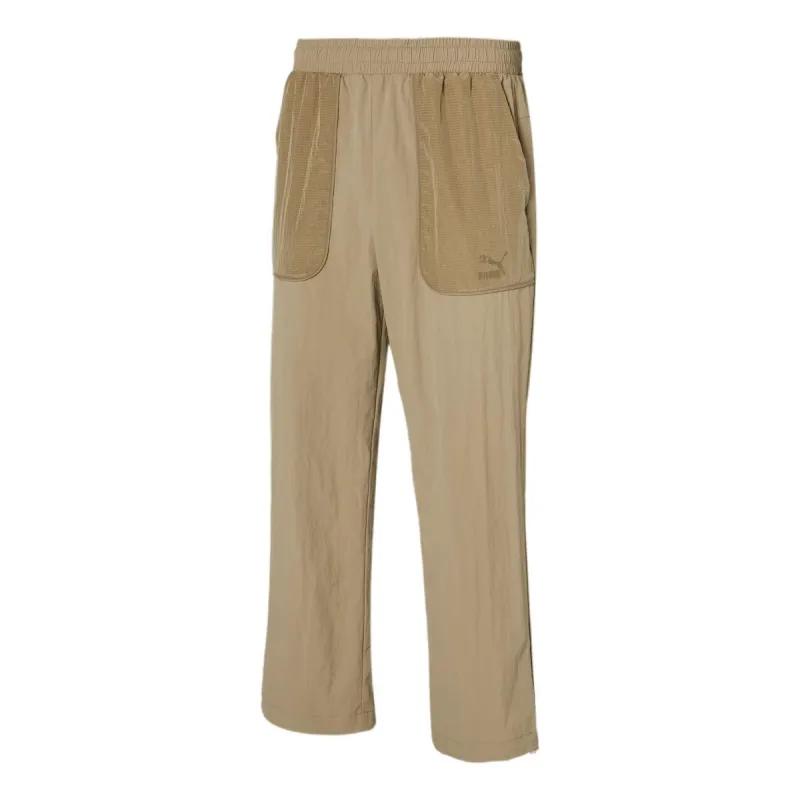 Puma Waterproof Casual Pants 'Beige' 933162-02 sold by KicksCrew