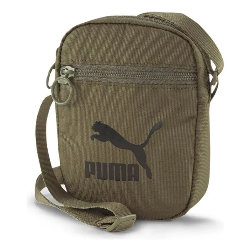 Puma Originals Portable Shoulder Bag 'Olive Green' 076927-07 sold by KicksCrew