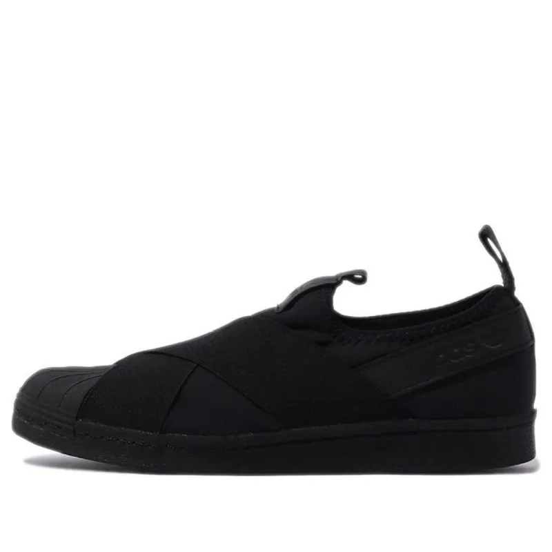 adidas originals Sst Slip-on Fleece 'Black' GX1367 sold by KicksCrew