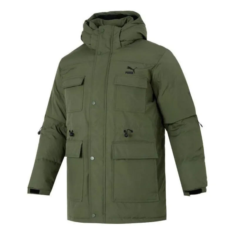 Puma Pocket Coat 'Green' 539760-95 sold by KicksCrew