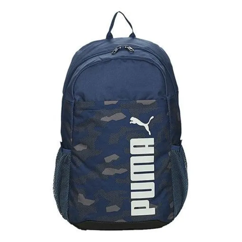Puma Style Backpack 'Blue White' 076703-04 sold by KicksCrew
