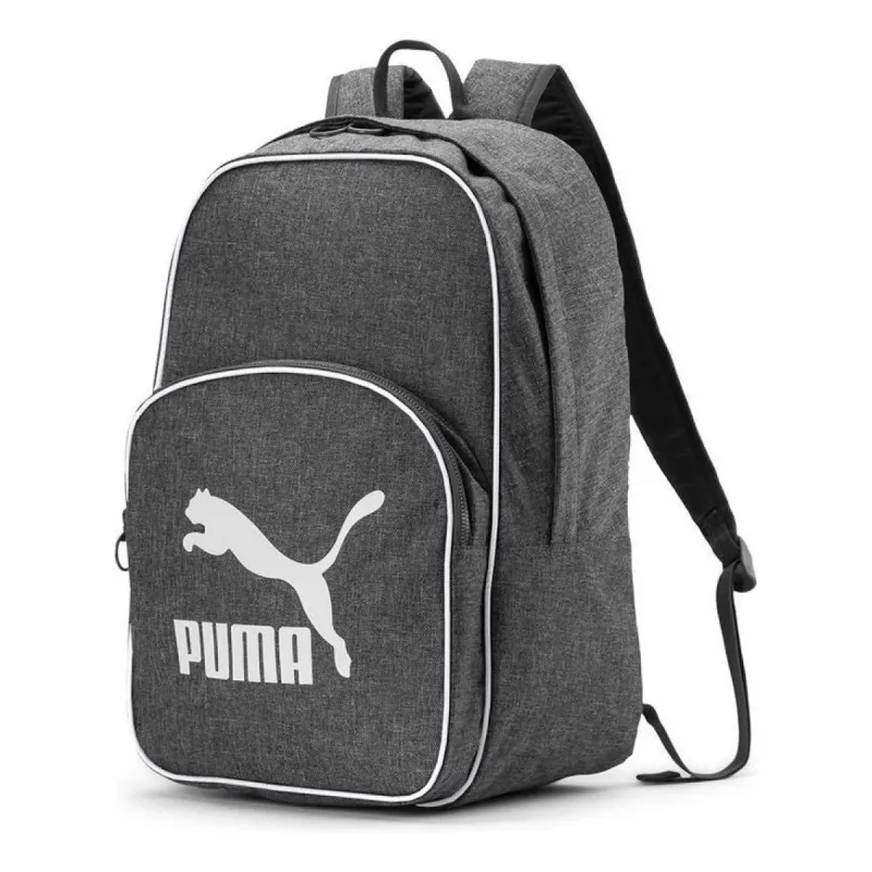 Puma Originals Retro Woven Backpack 'Grey White' 076652-02 sold by KicksCrew