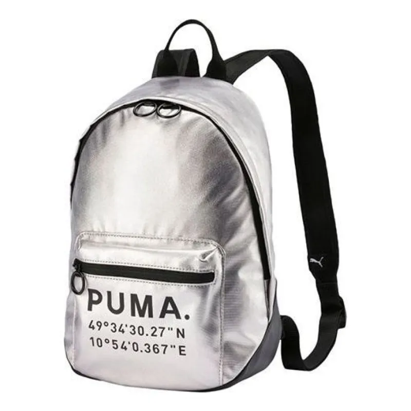 (WMNS) Puma Prime Time Archive Backpack 'Sliver Black' 076595-02 sold by KicksCrew