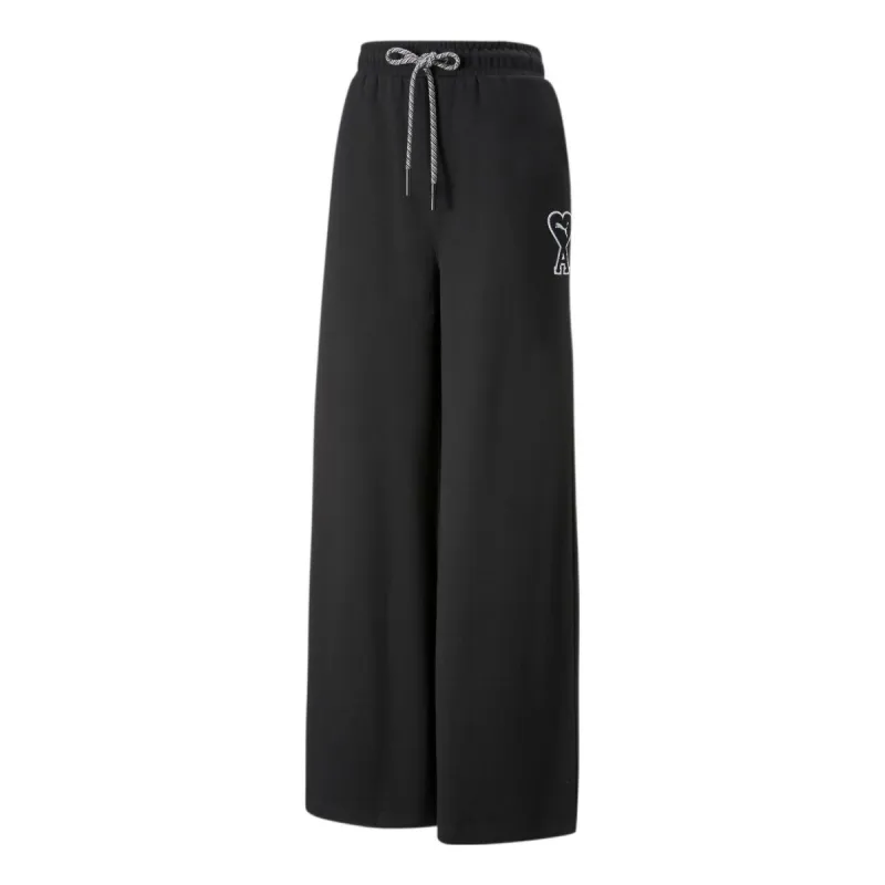 Puma x AMI Logo Trousers 'Black' 535999-01 sold by KicksCrew