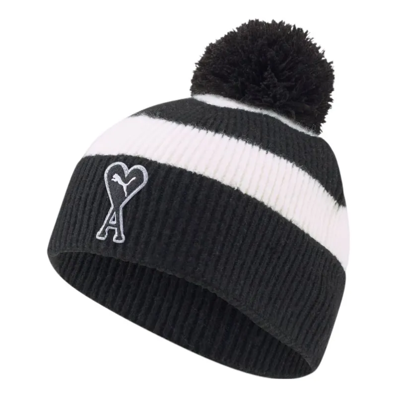 Puma x AMI Beanie 'Black' 024120-01 sold by KicksCrew