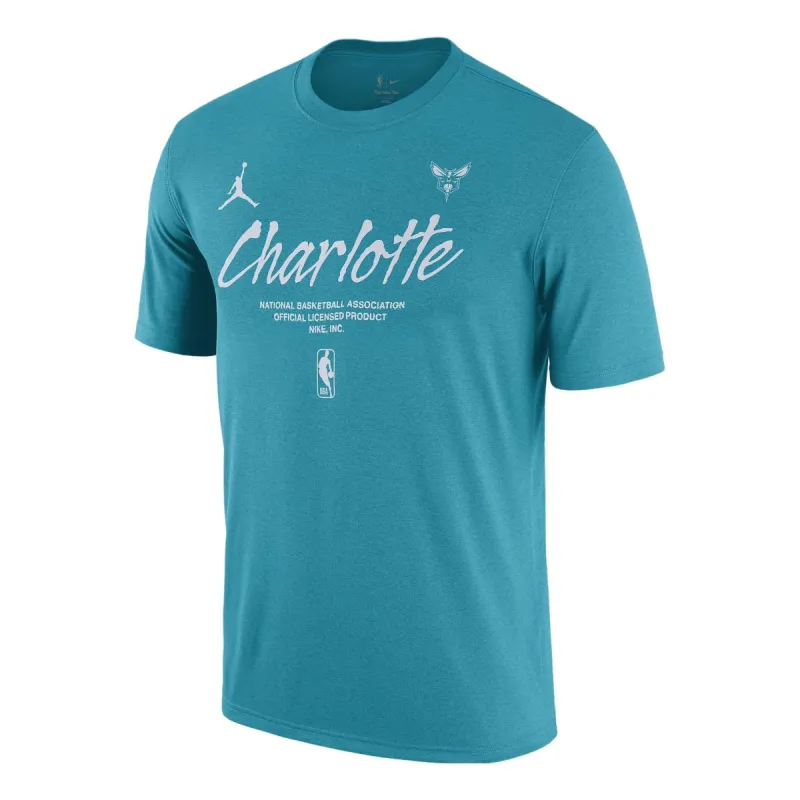 Air Jordan Charlotte Hornets Essential NBA T-Shirt 'Teal' FJ0269-415 sold by KicksCrew