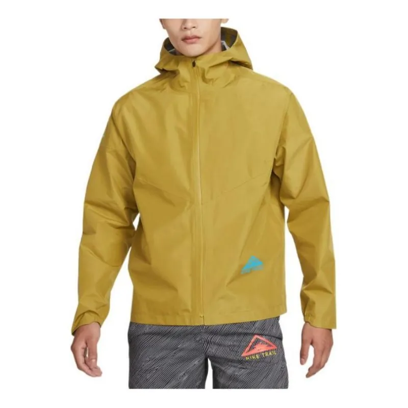 Nike GORE-TEX Trail Running Jacket 'Green Gold' DM4660-382 sold by KicksCrew