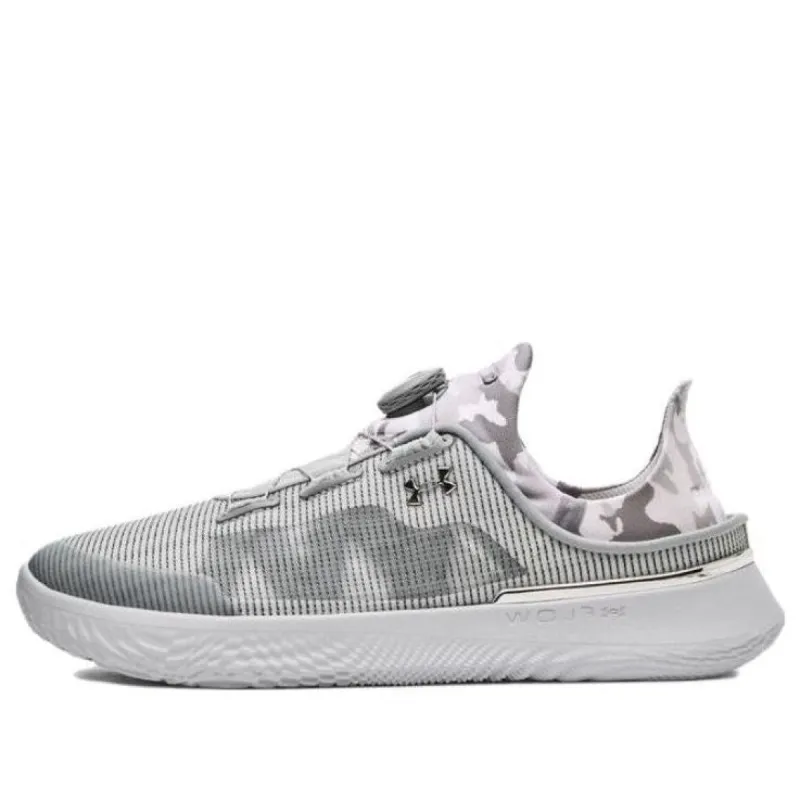 Under Armour SlipSpeed 'White Metallic Silver' 3027726-102 sold by KicksCrew