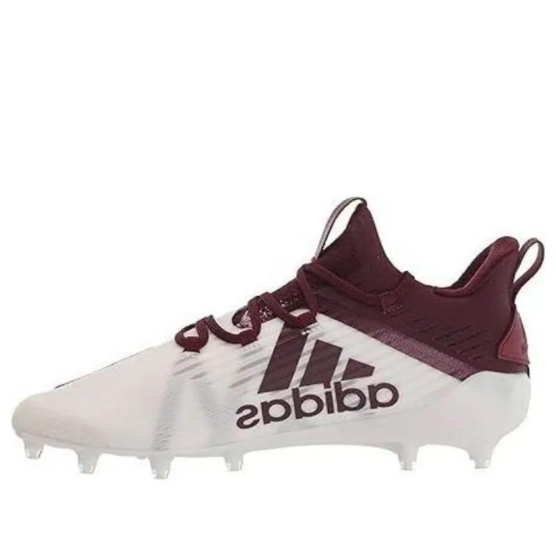 adidas Adizero Cleat 'White Burgundy' B07S456PHJ sold by KicksCrew