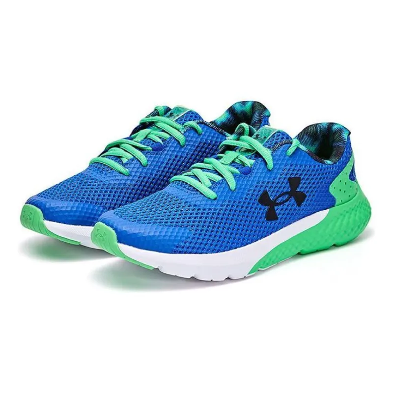 (GS) Under Armour Charged Rogue 3 Laser 'Blue Green' 3026783 sold by KicksCrew