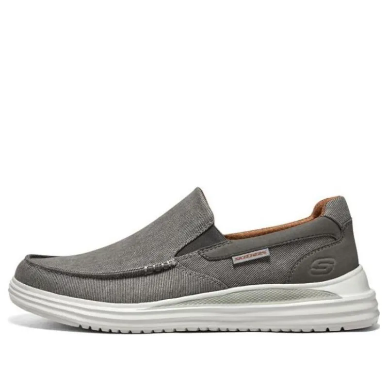 Skechers Proven 'Taupe' 204785-TPE sold by KicksCrew