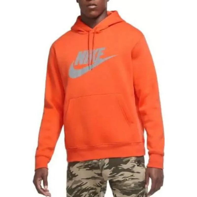 Nike Sportswear Pullover Hoodie 'Electro Orange' CU4373-837 sold by KicksCrew