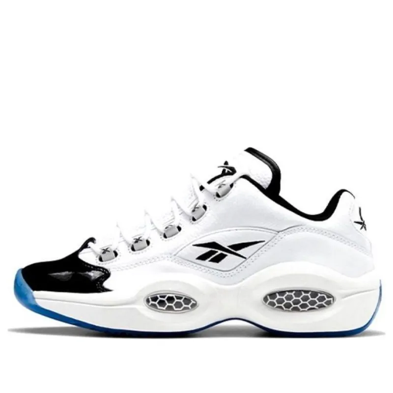 Reebok Question Low 'Patent Black Toe' GW8863 sold by KicksCrew