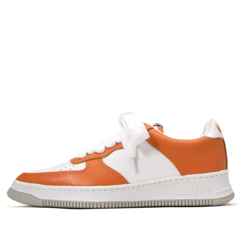 Maison MIHARA YASUHIRO ROSY OG Sole Leather Low-top Sneaker 'Orange' B09FW704-ORG sold by KicksCrew