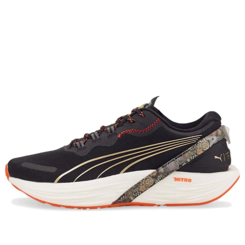 (WMNS) Puma Run XX Nitro x Frida Kahlo 'Floral - Black' 376623-01 sold by KicksCrew