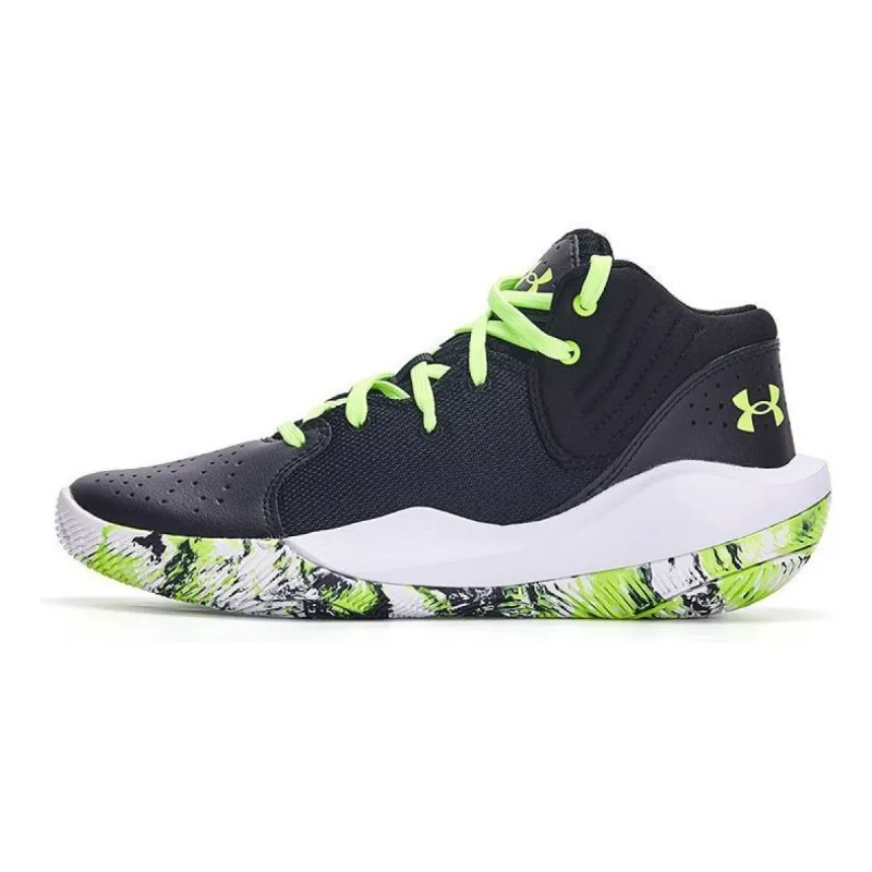 (GS) Under Armour Jet '21 'Black Lime' 3024794-009 sold by KicksCrew