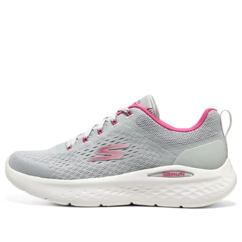 (WMNS) Skechers Go Run 400 'Light Grey Pink' 220894-GYPK sold by KicksCrew