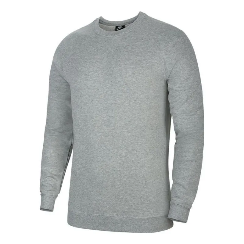 Nike Sportswear French Terry Long Sleeve Sweatshirt 'Grey' BV6164-063 sold by KicksCrew