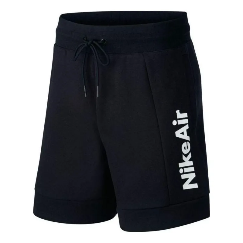 Nike NSW Air Fleece Shorts 'Black University Red' CJ4832-010 sold by KicksCrew