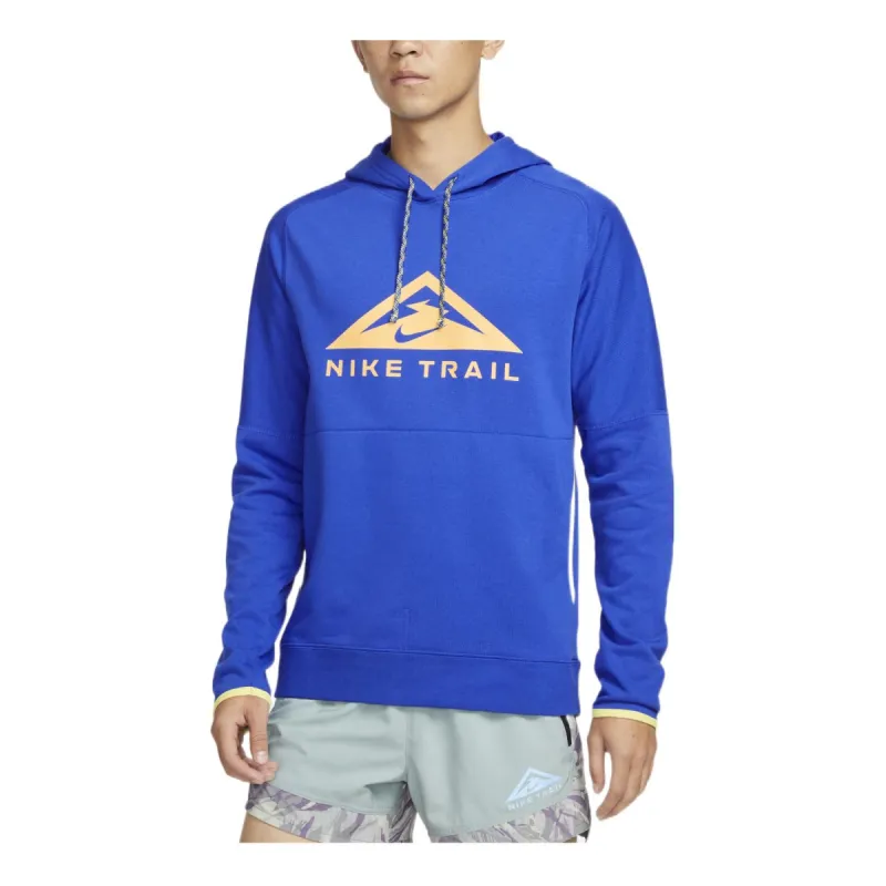 Nike Dri-FIT Trail Pullover Trail Running Hoodie 'Blue' DV9325-405 made by Nike