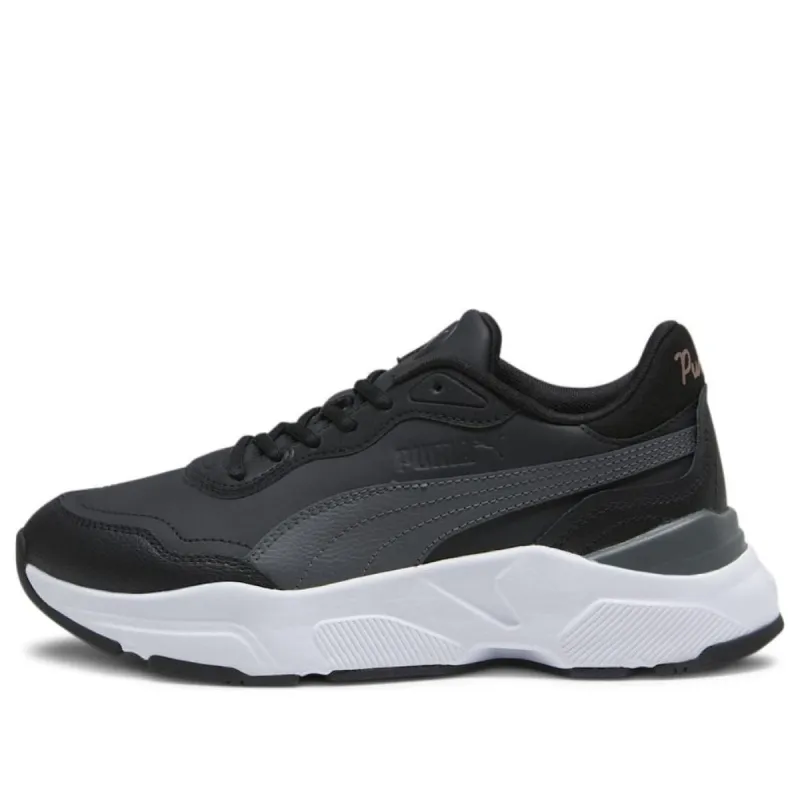 (WMNS) PUMA Cassia Rose 'Black Shadow Grey' 393912-01 sold by KicksCrew
