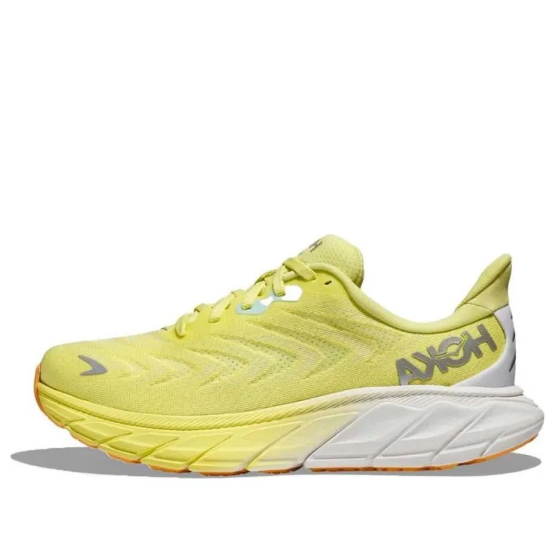 HOKA ONE ONE Arahi 6 'Citrus Glow White' 1123194-CGWHT sold by KicksCrew