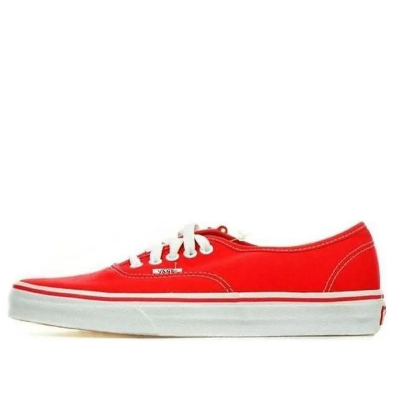 (PS) Vans Authentic Athletic Shoes 'Red' VN0EE0RED sold by KicksCrew