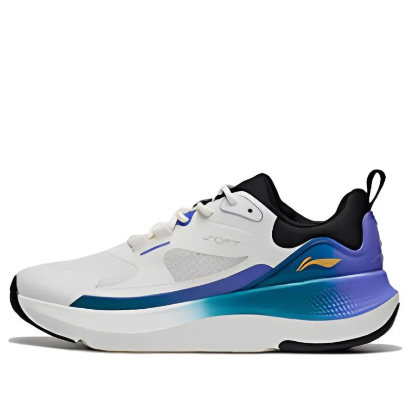 Li-Ning Soft Go 'White Blue Purple' AGLT125-1 sold by KicksCrew