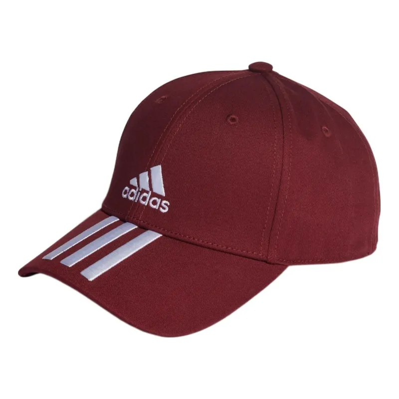 adidas Baseball 3-Stripes Twill Cap 'Burgundy' HD7237 sold by KicksCrew
