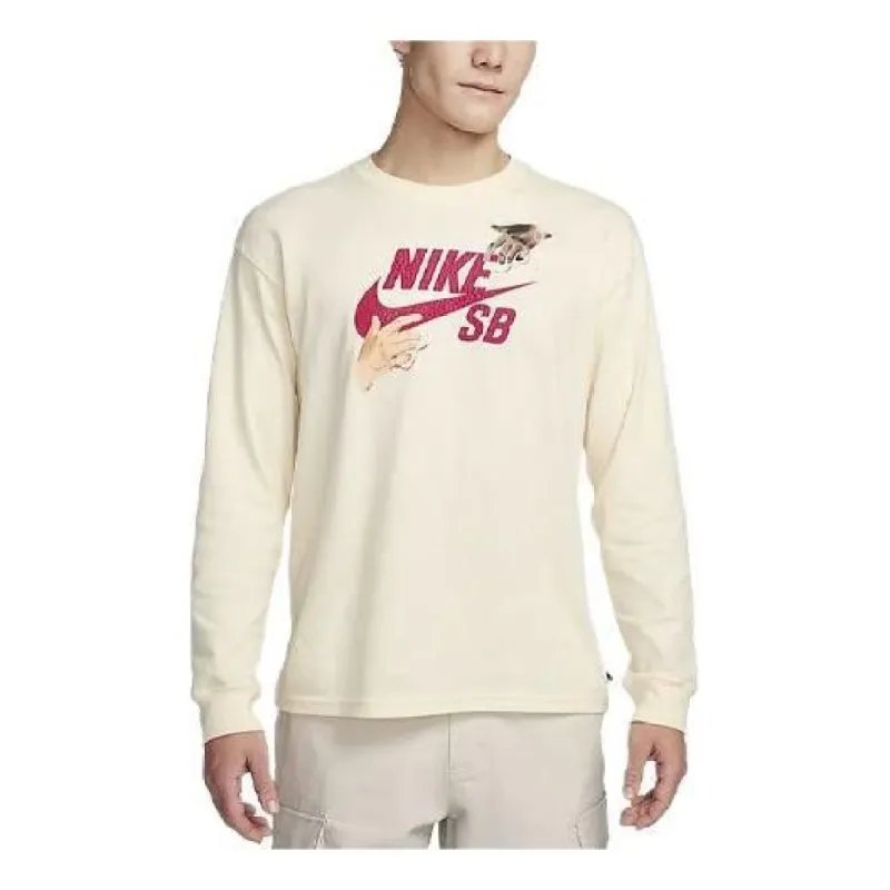 Nike Sb City Of Love L/S T-Shirt 'Beige' FQ7682-113 sold by KicksCrew