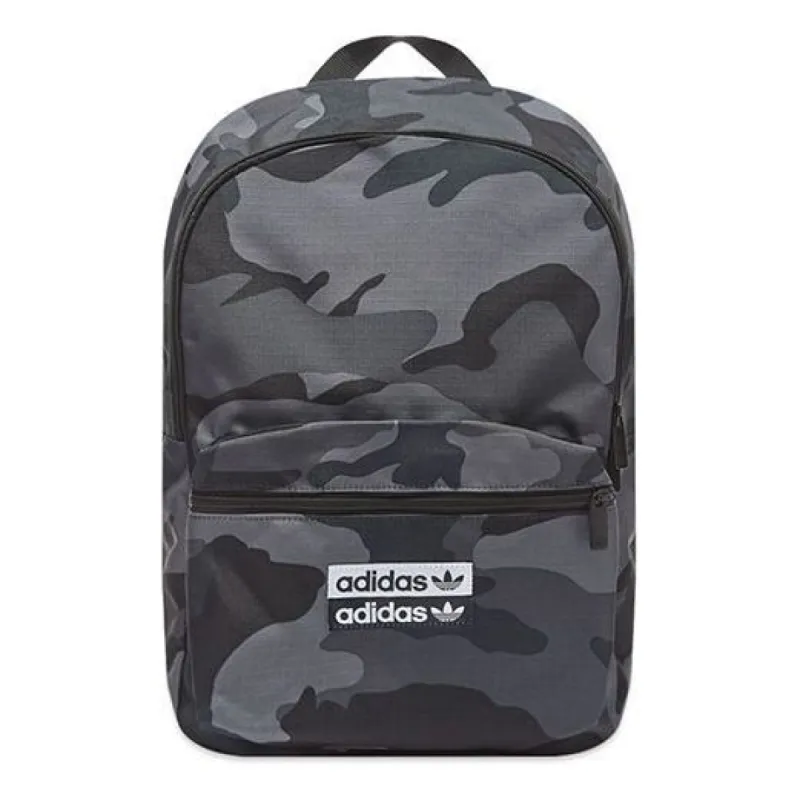 Adidas Classic Backpack Camo 'Grey Black' ED8654 sold by KicksCrew