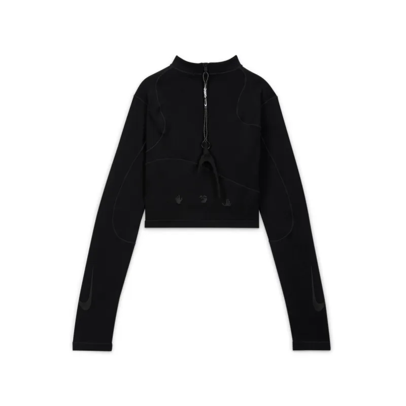 (WMNS) Nike x Off-White Long-Sleeve Top 'Black' DV5559-010 sold by KicksCrew