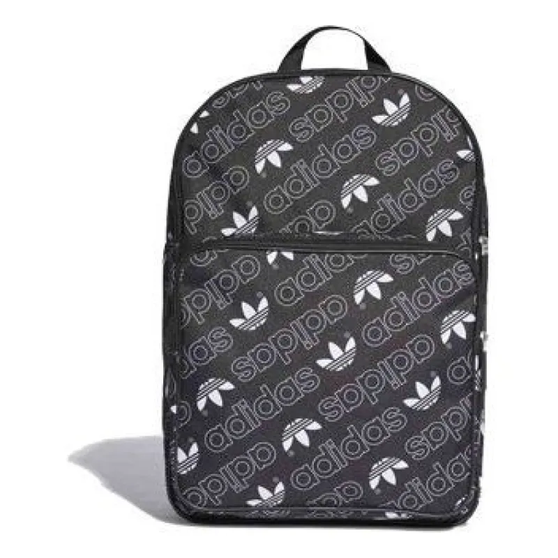 Adidas Originals Monogram Classic Backpack 'Black White' DW9105 sold by KicksCrew