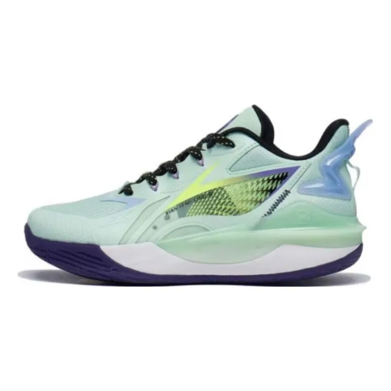 (GS) Li-Ning Pioneer Team 3.5 Low 'Green Blue' YKBT042-1 sold by KicksCrew