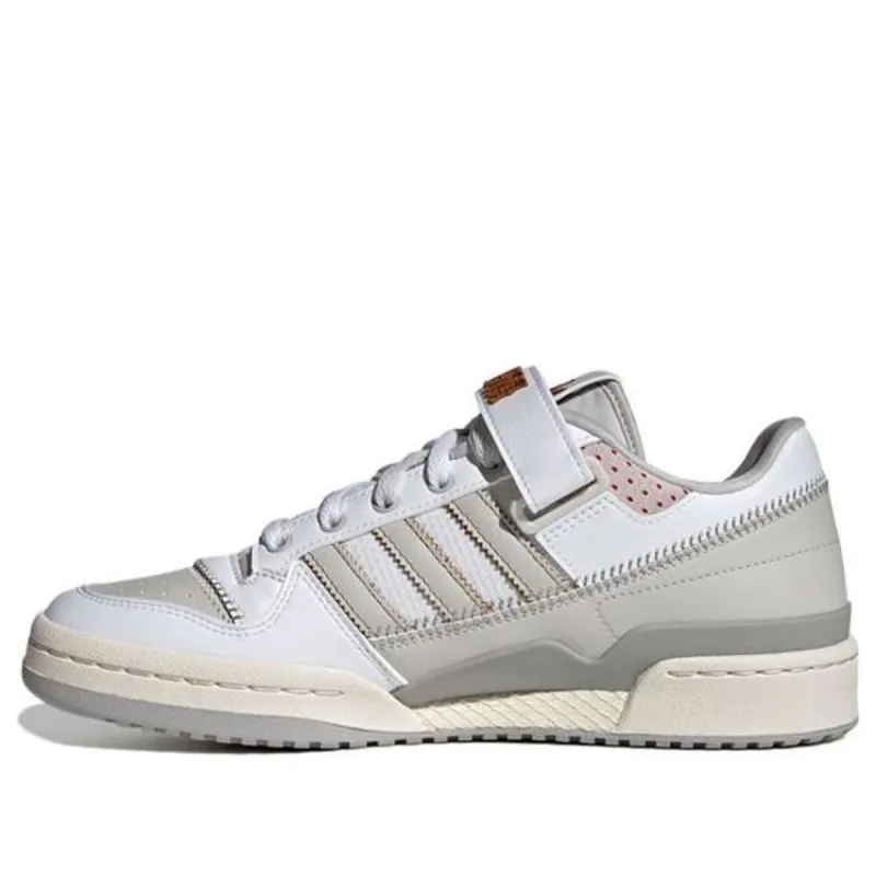 Adidas Originals Forum Low Shoes 'White Grey Red' IE0477 sold by KicksCrew