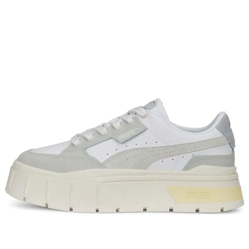 (WMNS) Puma Mayze Stack Luxe 'Nimbus Cloud White' 389853-03 sold by KicksCrew