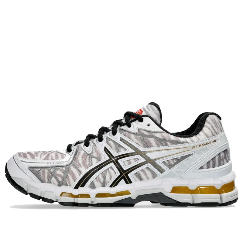 ASICS x KENZO Gel-Kayano 20 'Off White Zebra' 1201B032-020 sold by KicksCrew