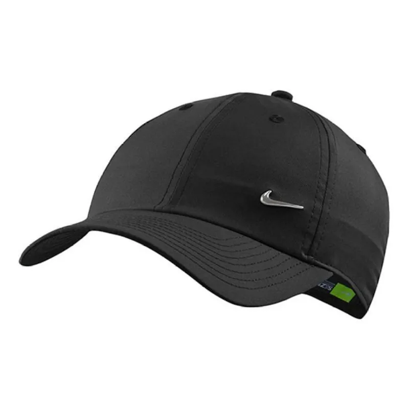 Nike Heritage 86 Metal Swoosh Cap 'Black' 943092-010 sold by KicksCrew